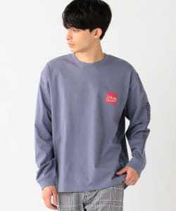 ▲Manhattan Portage / ロゴ プリント ロングスリーブ カットソー