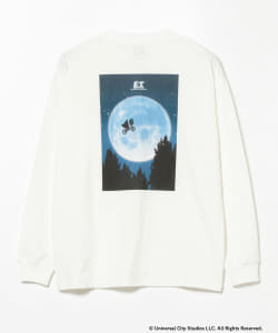 B:MING by BEAMS / E.T. ドロップショルダー プリントTシャツ