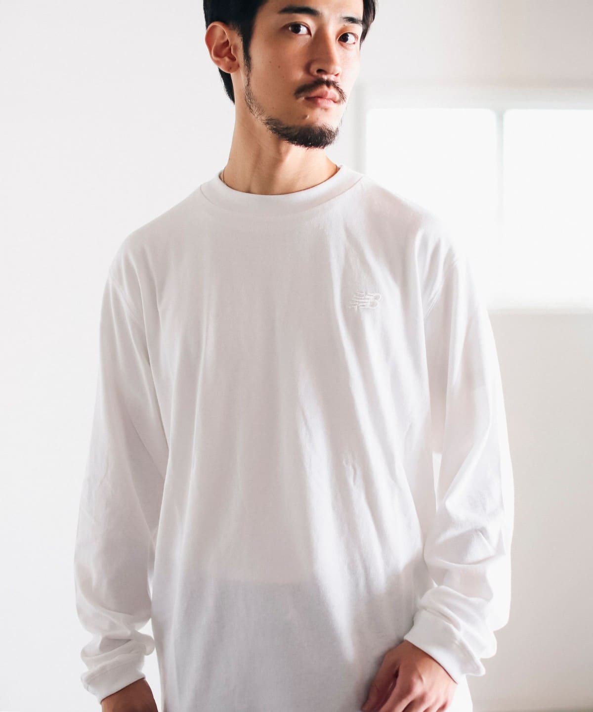 New Balance / Logo Long Sleeve Tee Tシャツ・カットソー MEN WHITE XL(JPN) New Balance / Logo Long Sleeve Tee Tシャツ・カットソー MEN WHITE XL(JPN)