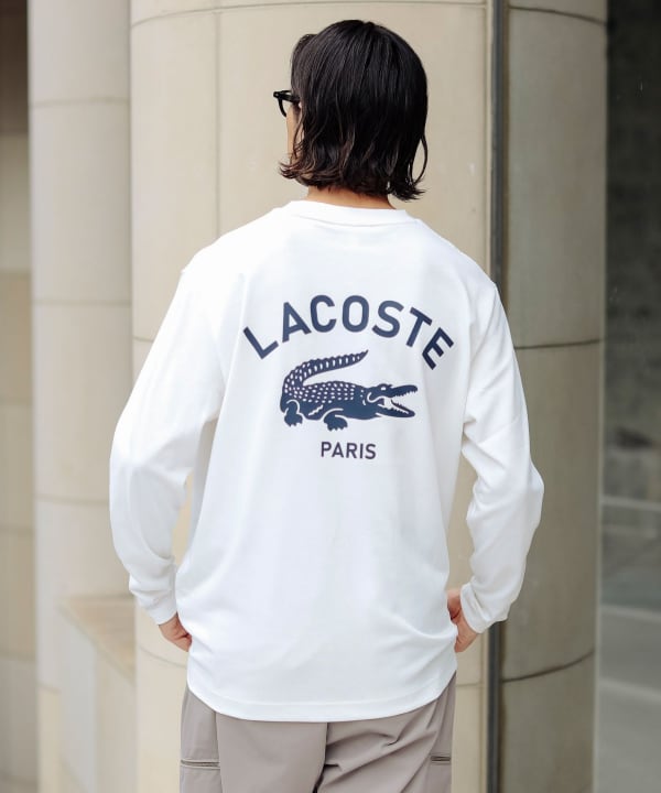 B:MING by BEAMS（ビーミング by ビームス）LACOSTE / PARISロゴ ヘビーオンス Tシャツ（Tシャツ・カットソー  Tシャツ）通販｜BEAMS