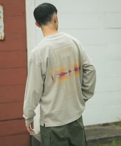 PENDLETON × B:MING by BEAMS / 別注 男裝 顏料染色 長袖 T恤