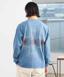 PENDLETON × B:MING by BEAMS / 別注 男裝 顏料染色 長袖 T恤