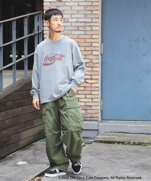みんくる BEAMS コラボ ロングスリーブTシャツ BEAMS（ビームス）ミニロゴ ロングスリーブ Tシャツ（Tシャツ