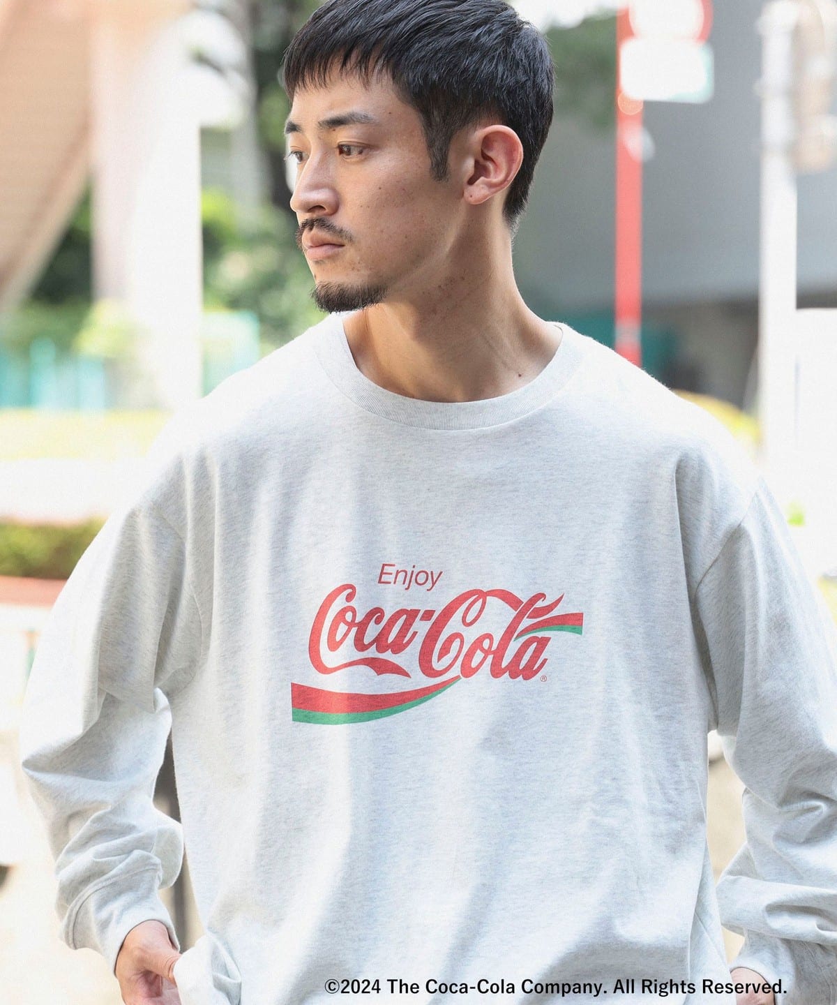 B:MING by BEAMS（ビーミング by ビームス）【12/5再値下げ】【別注】Coca-Cola / プリント ロングスリーブ Tシャツ（ Tシャツ・カットソー プリントTシャツ）通販｜BEAMS