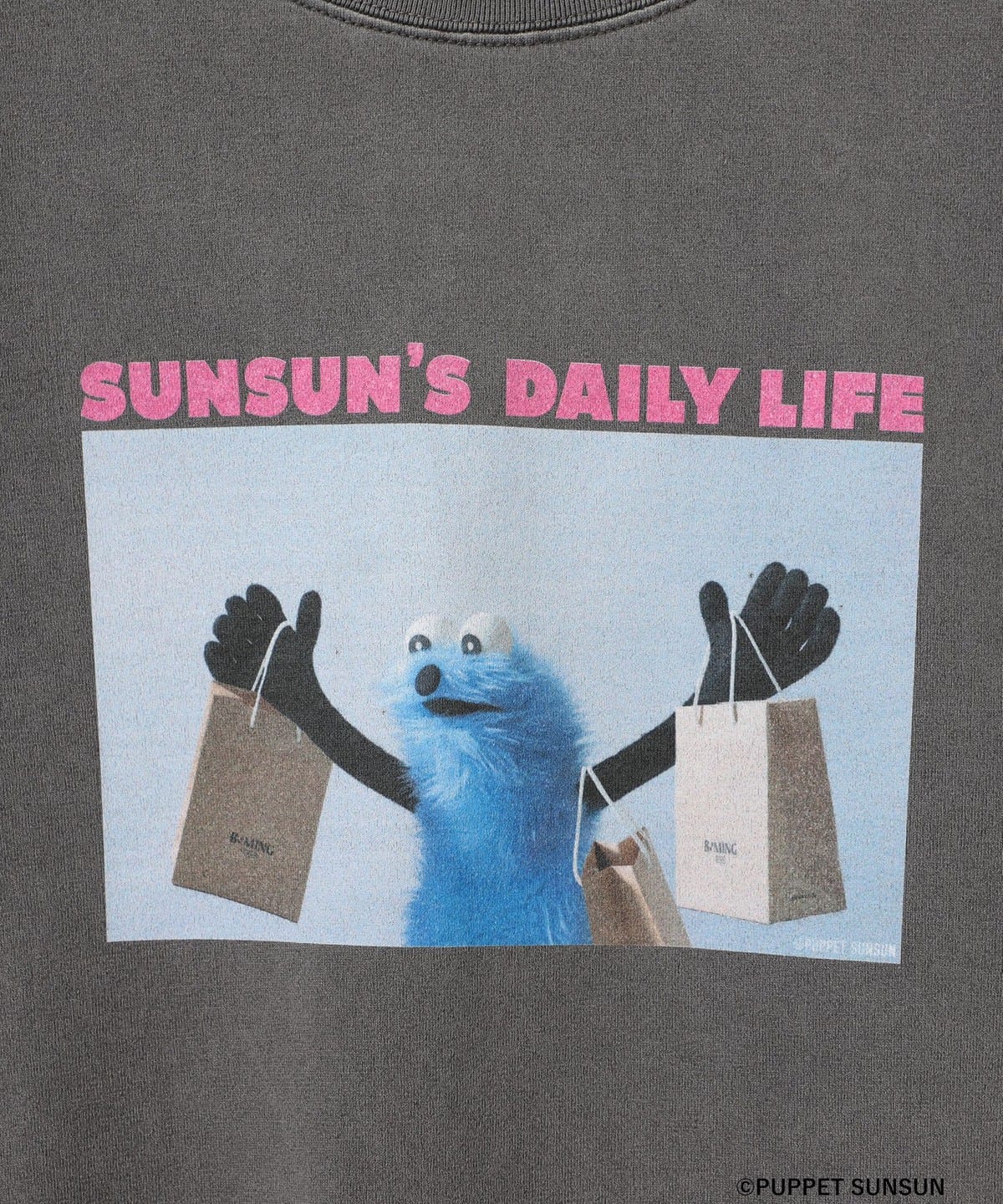 BEAMS スンスン Tシャツ xs 【受注生産商品】　ビームス B:MING by BEAMS（ビーミング by ビームス）PUPPET SUNSUN × B