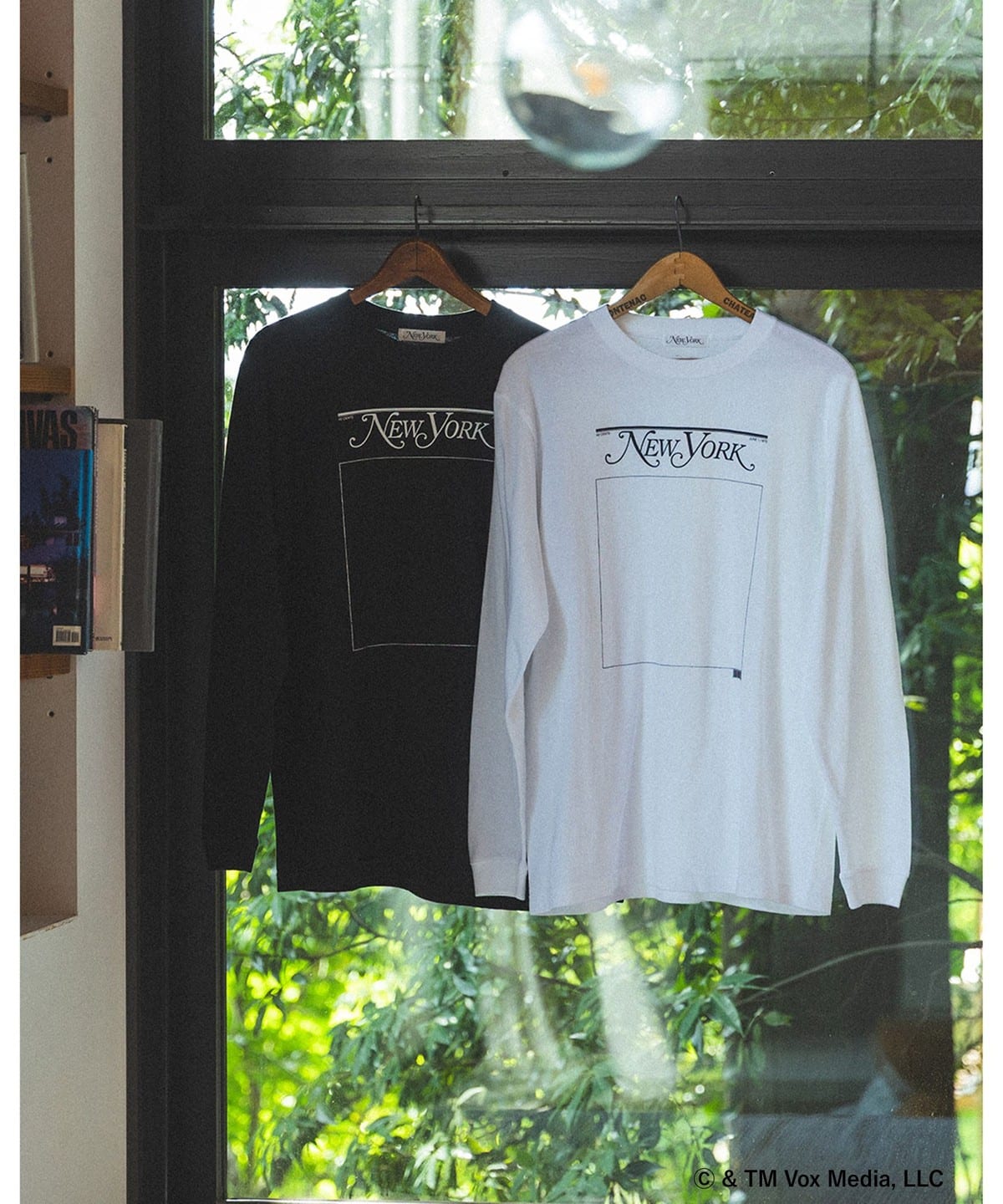 【別注】New York Magazine / ロングスリーブ プリント Tシャツ Tシャツ・カットソー MEN WHITE M 【別注】New York Magazine / ロングスリーブ プリント Tシャツ Tシャツ・カットソー MEN WHITE M