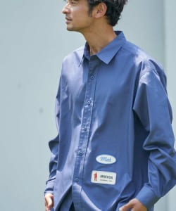 ▲UNIVERSAL OVERALL × B:MING by BEAMS / 別注 ワッペン ワークシャツ