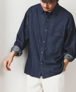 ▲B:MING by BEAMS / 5.5oz デニム ボックス シャツ