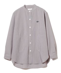 ▲B:MING by BEAMS / サッカー バンドカラー シャツ