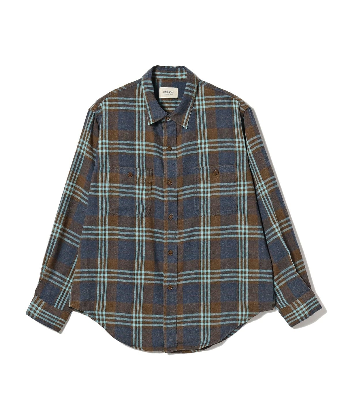 ambiance / フランネルシャツ シャツ・ブラウス MEN NAVY L ambiance / フランネルシャツ シャツ・ブラウス MEN NAVY L