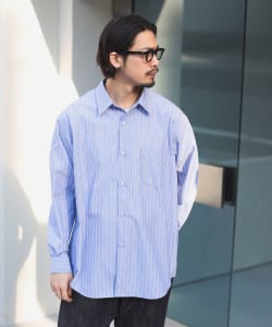 B:MING by BEAMS / 男裝 聚酯平織 長袖 襯衫