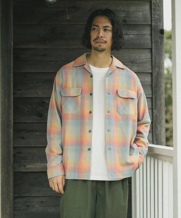 B:MING by BEAMS（ビーミング by ビームス）【別注】PENDLETON / オープンカラー シャツ（シャツ・ブラウス  カジュアルシャツ）通販｜BEAMS