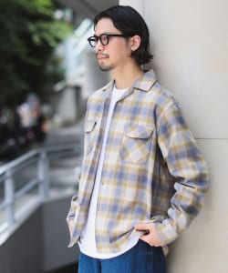 PENDLETON ×  B:MING by BEAMS / 別注 男裝 開領 襯衫