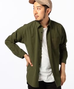 ▲B:MING by BEAMS / セルビッチ切替ドロップショルダーシャツ