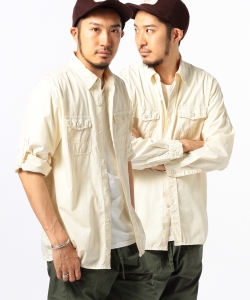 ▲B:MING by BEAMS / ロールアップキャンプシャツ