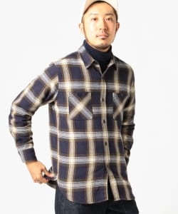 ▲B:MING by BEAMS / ヘビーネルチェックワークシャツ