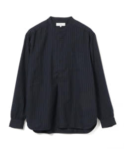 ▲B:MING by BEAMS / TR プルオーバー バンドカラーシャツ
