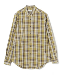 B:MING by BEAMS / リラックスフィット マドラスチェック ボタンダウンシャツ