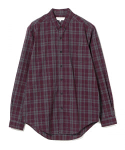 B:MING by BEAMS / リラックスフィット マドラスチェック ボタンダウンシャツ