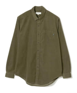 ▲B:MING by BEAMS / リラックスフィット コーデュロイ ボタンダウンシャツ