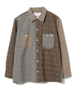 UNIVERSAL OVERALL × B:MING by BEAMS / 別注 クレイジー シャツ