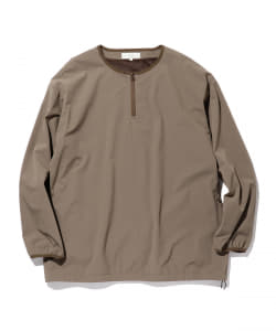 ▲B:MING by BEAMS / 4WAYストレッチ ハーフジップ シャツ