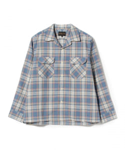 ▲PENDLETON / オンブレチェック オープンカラーシャツ