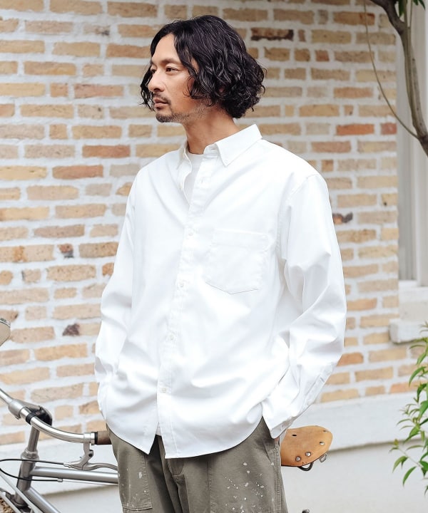 深夜未明　ボウルシャツ　サイズフリー 深夜未明：深夜未明ボウルシャツ (BLUE) | 深夜未明