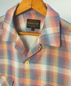 【別注】PENDLETON / チェック オープンカラー シャツ