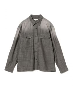 ユーズド加工 シャンブレー シャツ