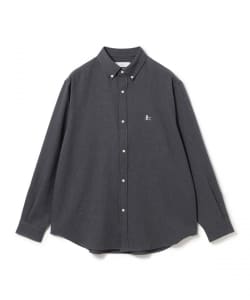 【+15%ポイントUP】ポリエステル ツイル ボタンダウン シャツ