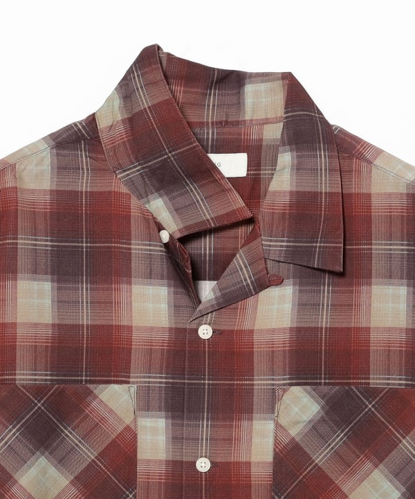 B:MING by BEAMS（ビーミング by ビームス）プリント オンブレチェック