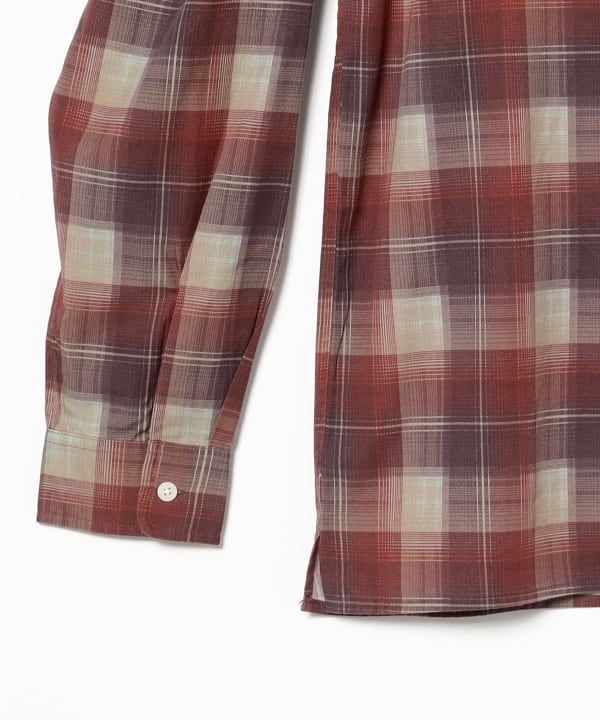 B:MING by BEAMS（ビーミング by ビームス）プリント オンブレチェック