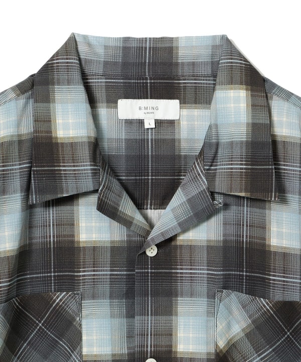 B:MING by BEAMS（ビーミング by ビームス）プリント オンブレチェック