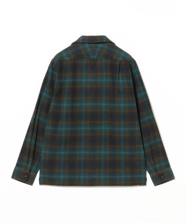 ビルウォールレザー×ペンドルトン ビームス別注ネルシャツ XL B