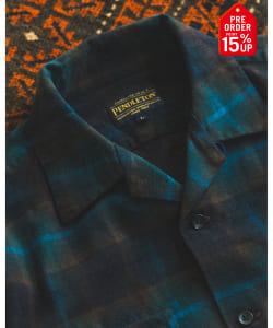 【+15%ポイントUP】【別注】PENDLETON / チェック オープンカラー シャツ