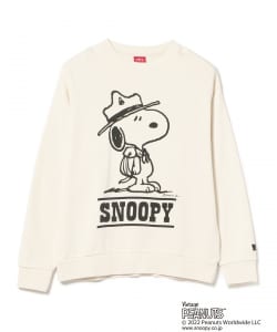 ▲Manhattan Portage / Peanuts | プリント スウェットシャツ