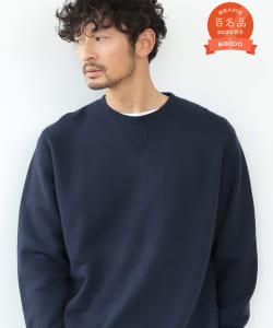 ▲BBB 吊り裏毛 クルーネック スウェットシャツ