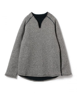 ▲B:MING by BEAMS / 裏ボア スリットネック スウェットシャツ