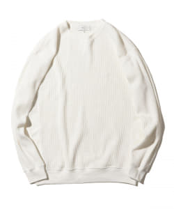 ▲B:MING by BEAMS / ワッフル ガゼット スウェット シャツ