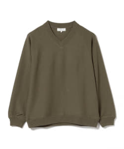 ▲B:MING by BEAMS / ラグラン Vネック スウェットシャツ