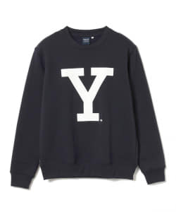 ▲B:MING by BEAMS/ カレッジプリント クルーネック スウェットシャツ