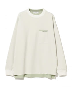 B:MING by BEAMS / ダブルフェイス クルーネック スウェットシャツ