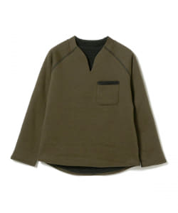 ▲B:MING by BEAMS / ボア スリットネック スウェットシャツ