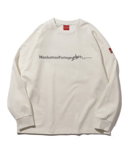 ▲Manhattan Portage / フロント ロゴ スウェットシャツ