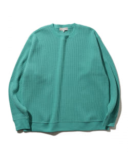 ▲B:MING by BEAMS / ビッグワッフル クルーネック スウェットシャツ