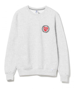 ▲RUSSELL ATHLETIC × B:MING by BEAMS / 別注 BERKLEY クルーネック スウェットシャツ
