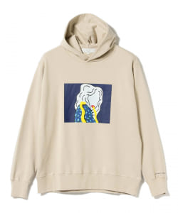 ▲オートモアイ プリント パーカ