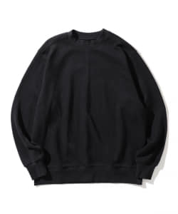 B:MING by BEAMS / ヘリンボーン裏毛 クルーネック スウェットシャツ