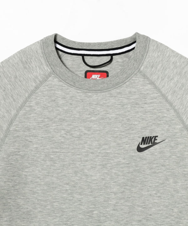 NIKE AS M NK TCH FLC CREW BLACK/BLACK 23HO-I（ナイキ テック